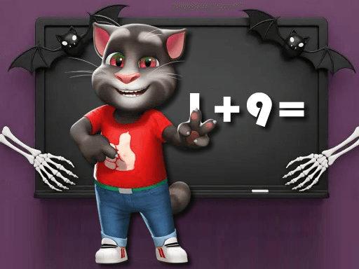 Halloween Tom Math Challenge
